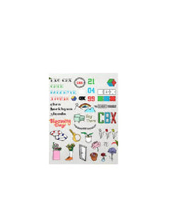 EXO-CBX Tattoo Sticker