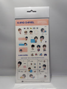 Transparent Deco Stickers - WANNA ONE KANG DANIEL