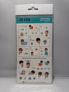 Transparent Deco Stickers - BTOB