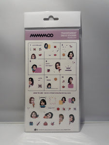 Transparent Deco Stickers - MAMAMOO