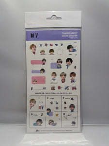 Transparent Deco Stickers - BTS V