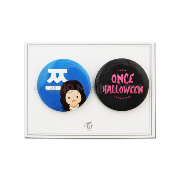 TWICE Once Halloween Pin Button Set