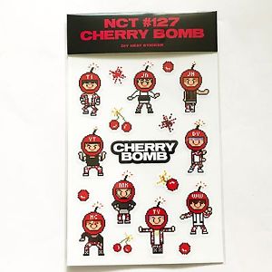 NCT #127 Cherry Bomb DIY Heat Sticker