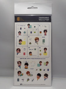 Transparent Deco Stickers - NCT 127