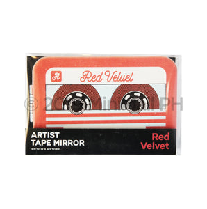 Red Velvet Tape Mirror