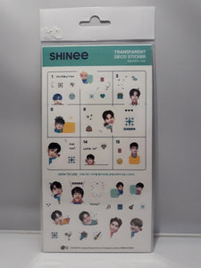 Transparent Deco Stickers - SHINee