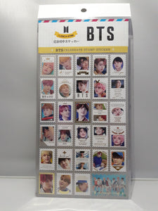 Celebrate Stamp Sticker (Gold Trimmed) - BTS