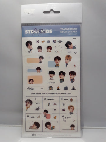 Transparent Deco Stickers - STRAY KIDS