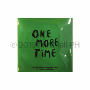 Super Junior Sticker 'One More Time' Museum