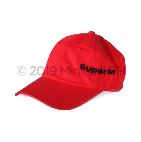 Super M Ball Cap (Red)